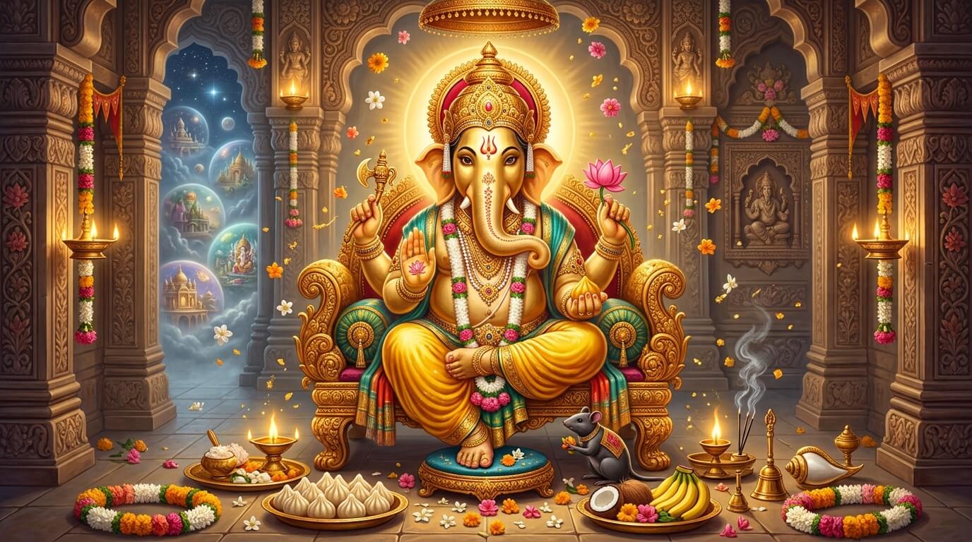 गजानन संकष्टी चतुर्थी 2026 व्रत: गणपति पूजा, दूर्वा अर्पण और मोदक का भोग