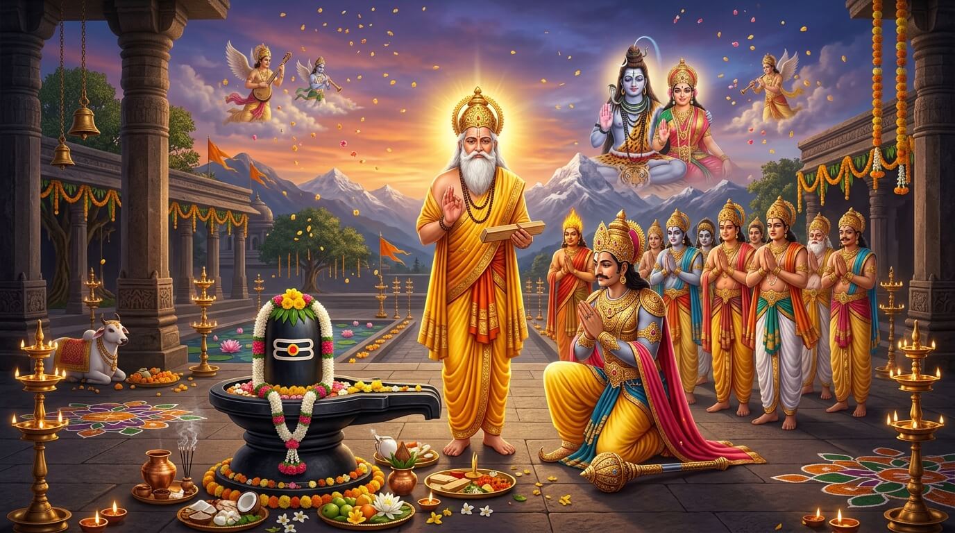 गुरु प्रदोष व्रत कथा, इन्द्र और वृत्रासुर की कथा गुरु प्रदोष व्रत कथा: बृहस्पति जी का मार्गदर्शन, देवों का गुरु प्रदोष व्रत और इन्द्र की विजय
