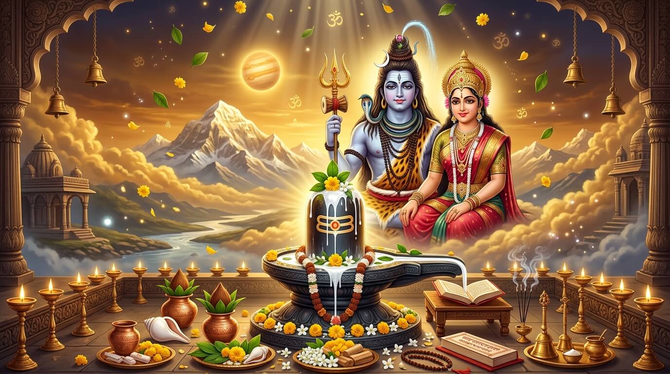 गुरु प्रदोष व्रत 24 सितंबर 2026: गुरुवार को भगवान शिव का पीले पुष्प और बेलपत्र से पूजन, बृहस्पति कृपा